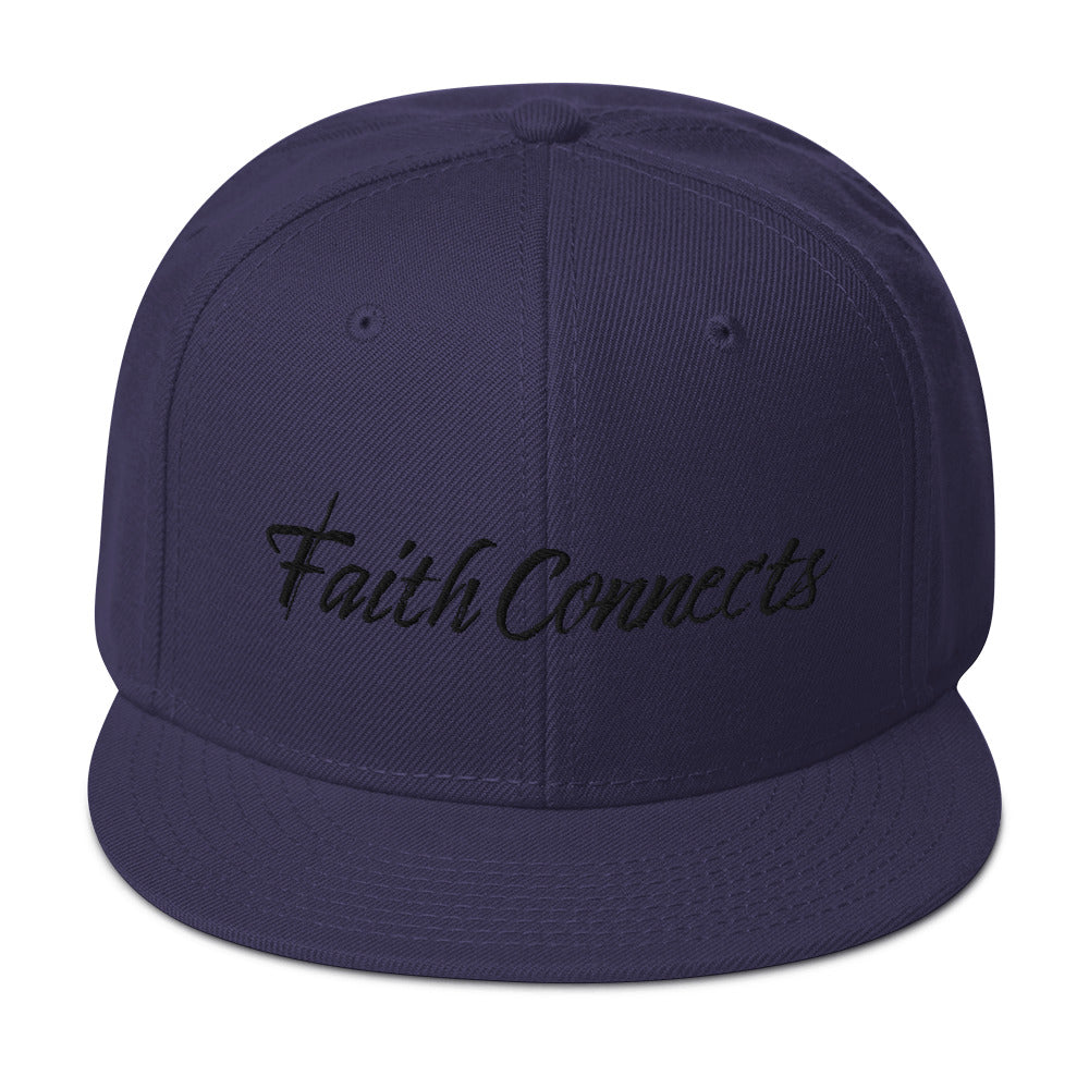 Faith Connects - Snapback Hat (B)
