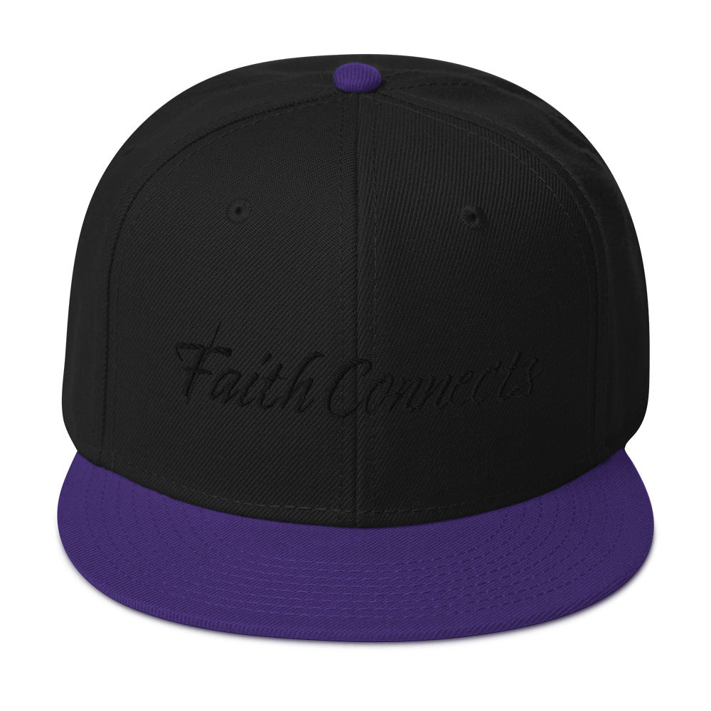 Faith Connects - Snapback Hat (B)