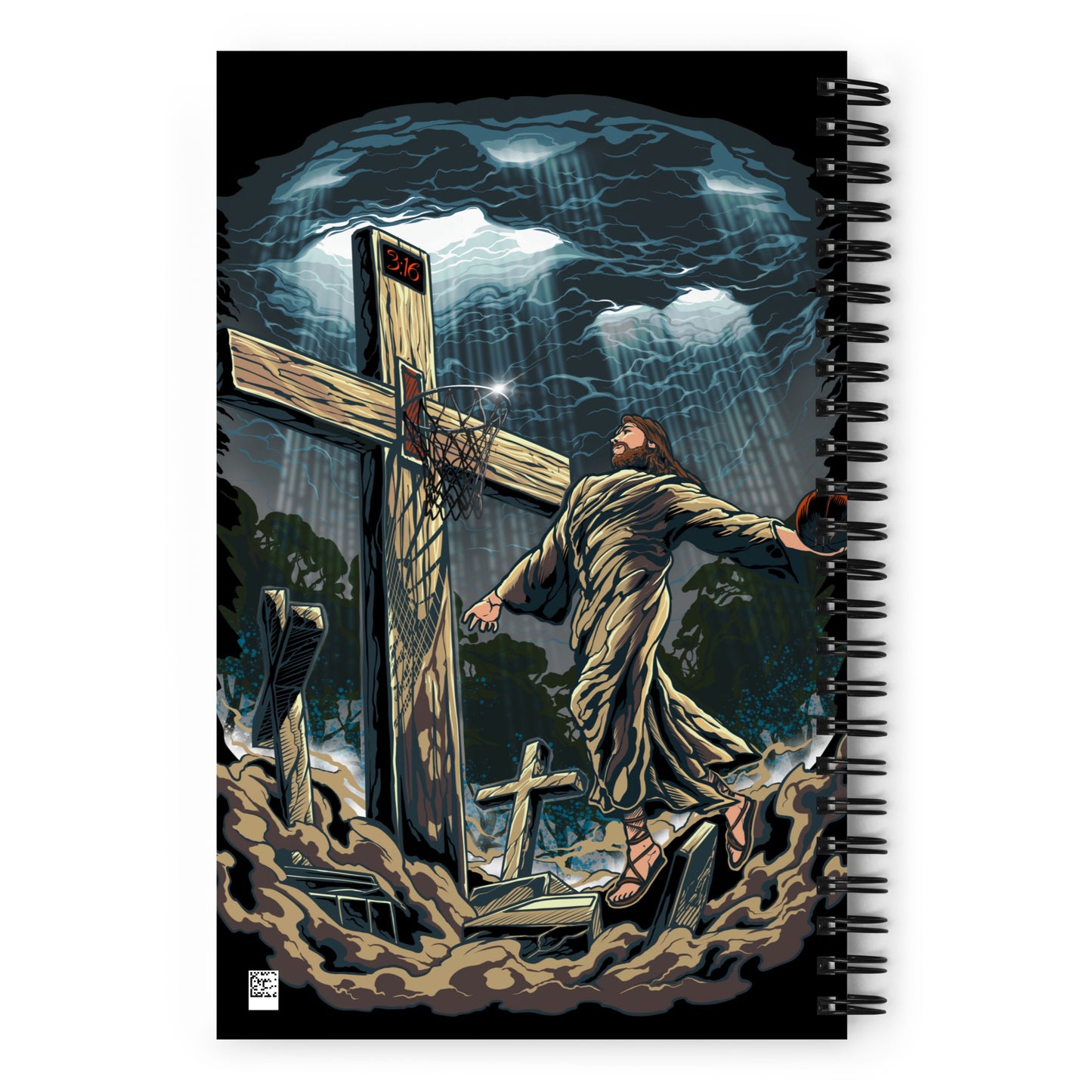 It Is Finished - Spiral notebook