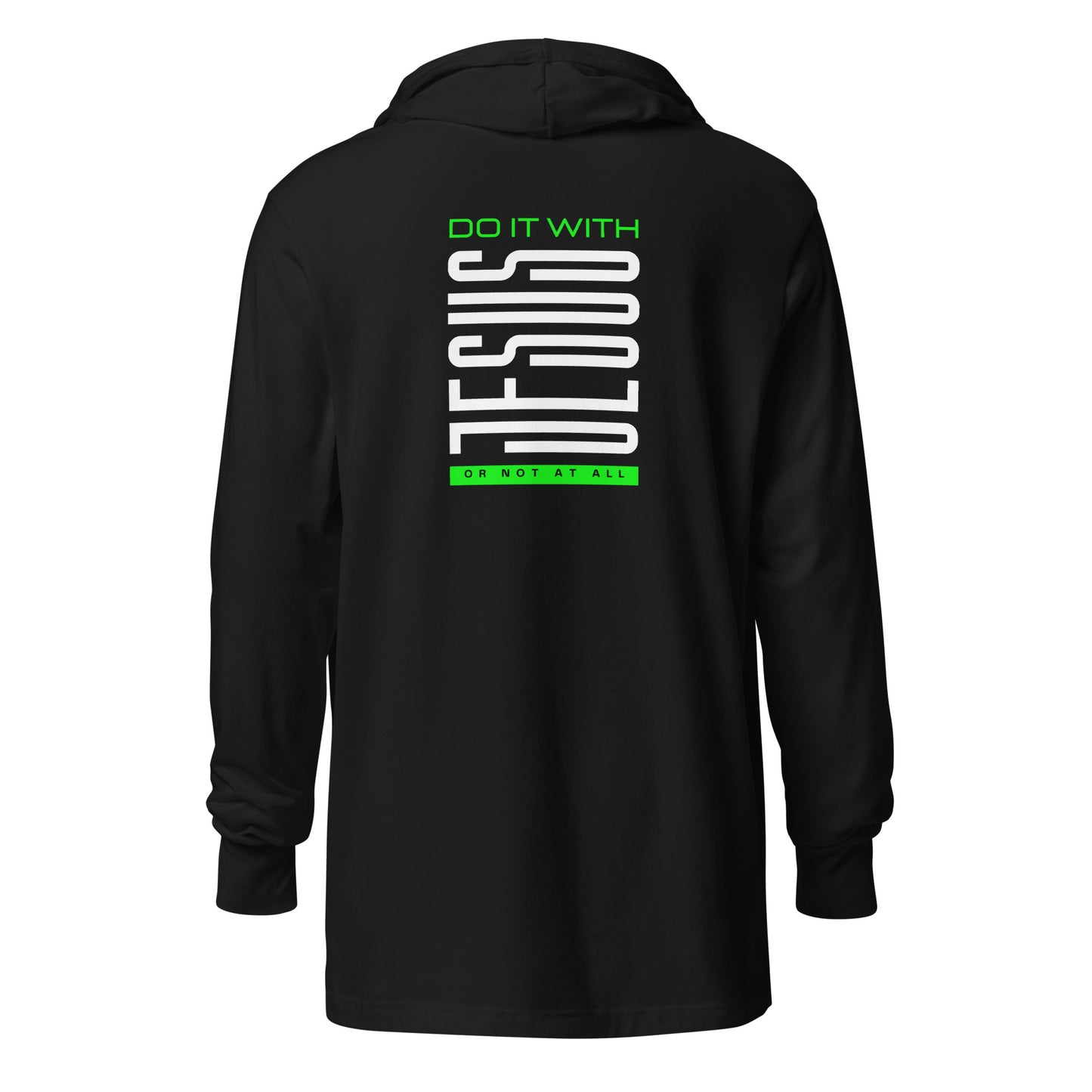DWJ-G Hooded long-sleeve tee
