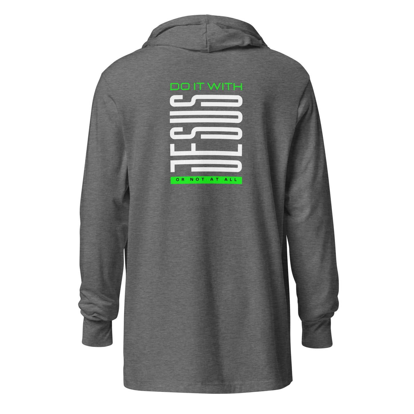 DWJ-G Hooded long-sleeve tee