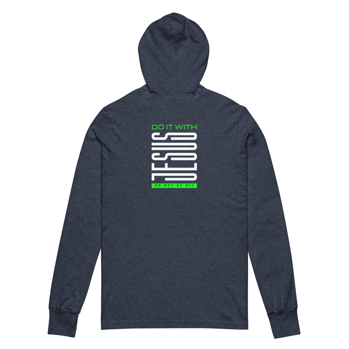 DWJ-G Hooded long-sleeve tee