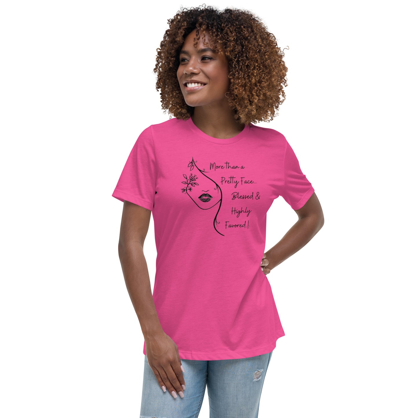 Pretty Face Women's Relaxed T-Shirt