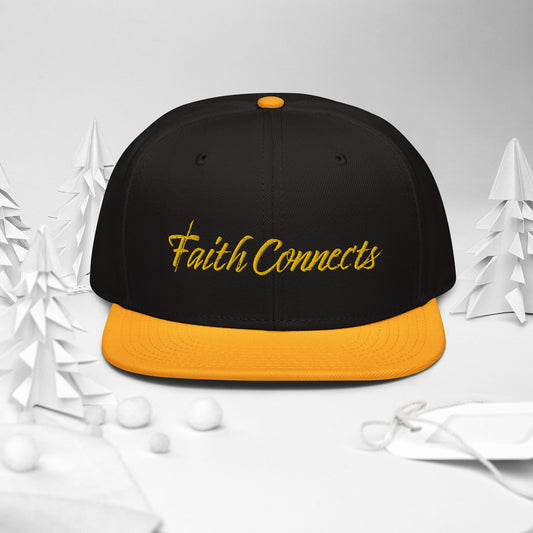 Faith Connects - Snapback Hat (G)