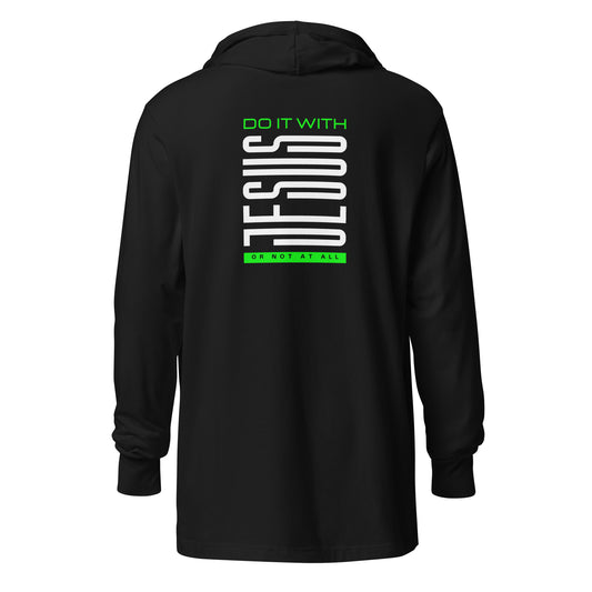 DWJ-G Hooded long-sleeve tee