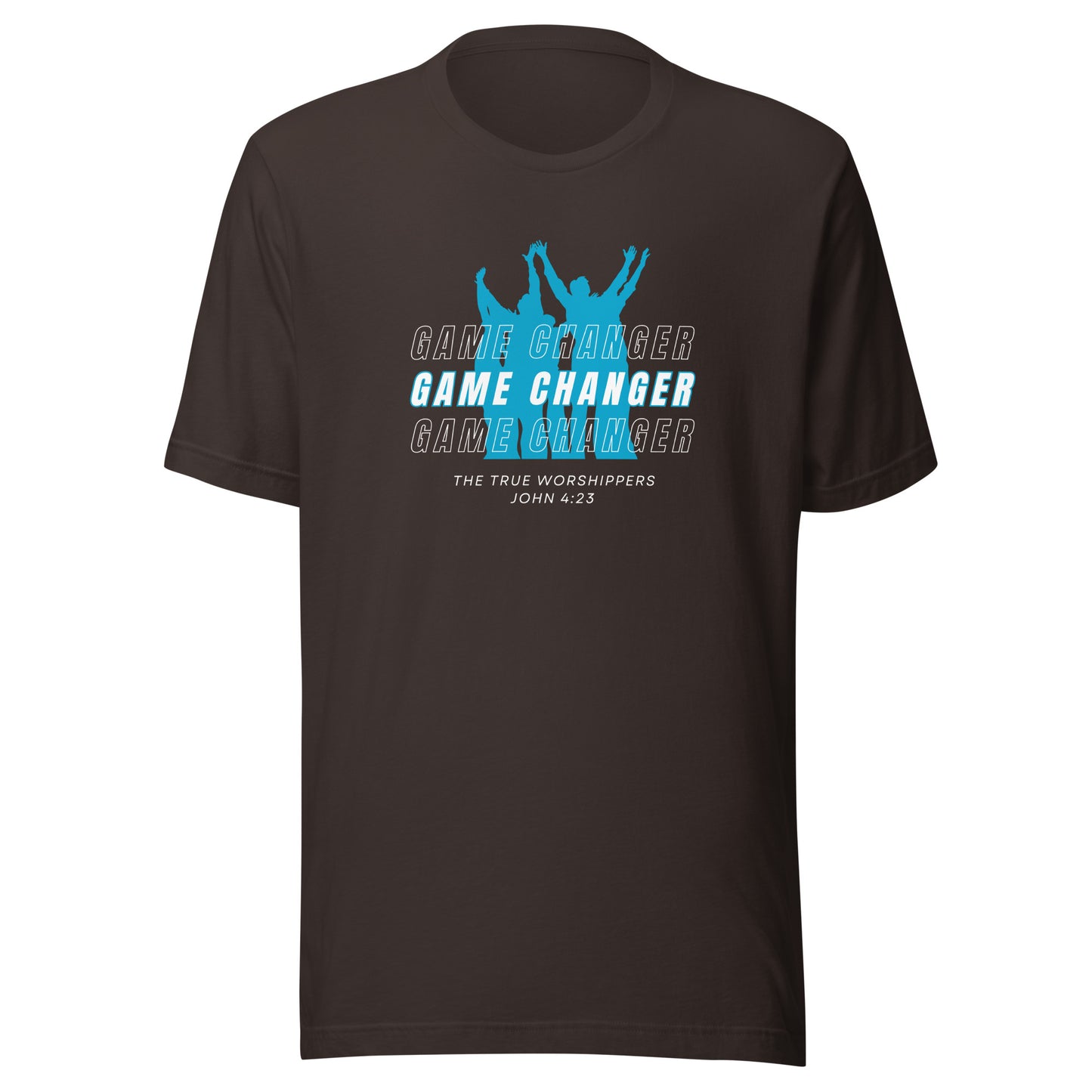 Game Changer (John 4:23) Teal Print  Unisex T-shirt