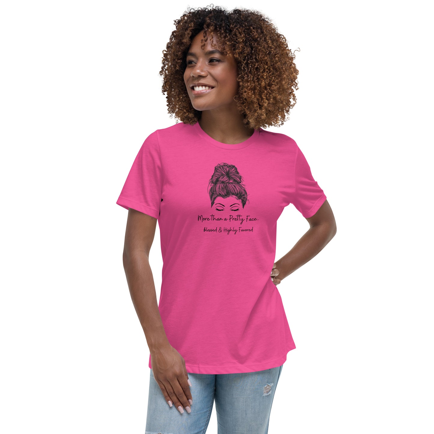 Pretty Face - Women's Relaxed T-Shirt